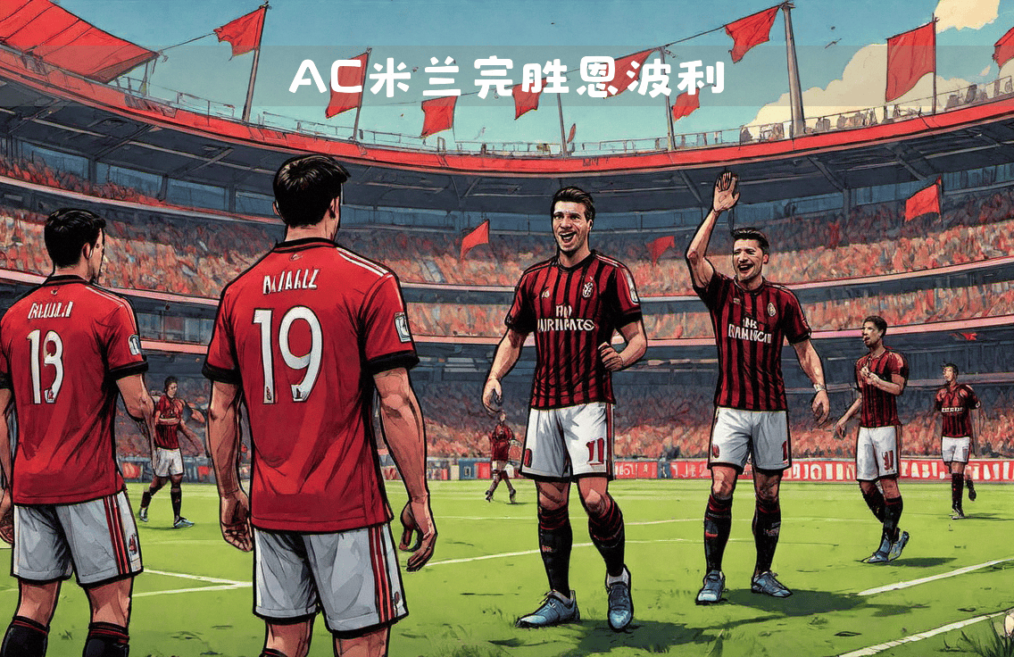 AC米兰中场组织起伏，带领球队取得胜利的简单介绍