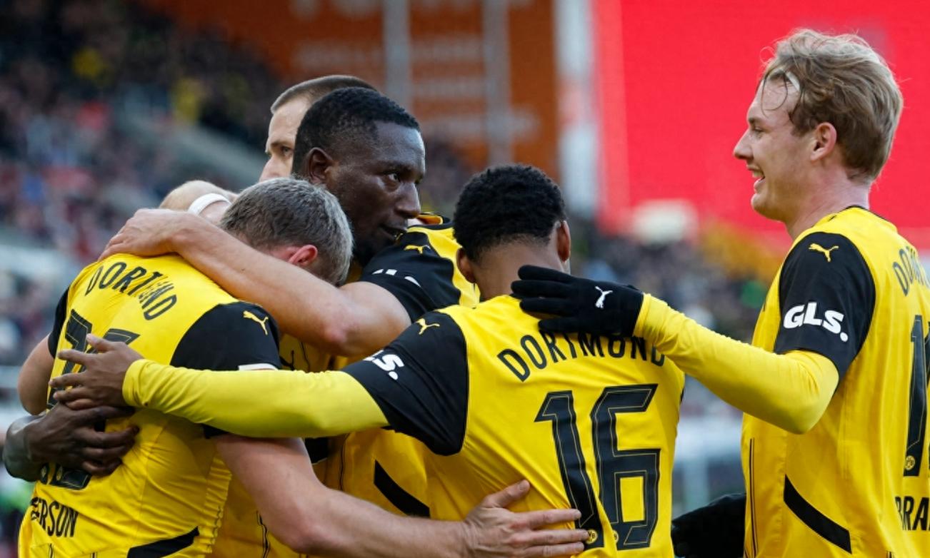 多特蒙德主场大胜，继续稳固联赛前四位置