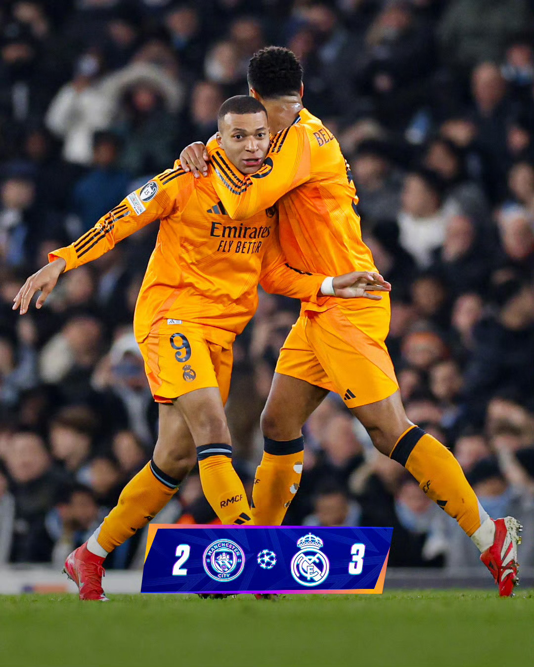 曼城逆转拜仁慕尼黑闯入欧冠半决赛