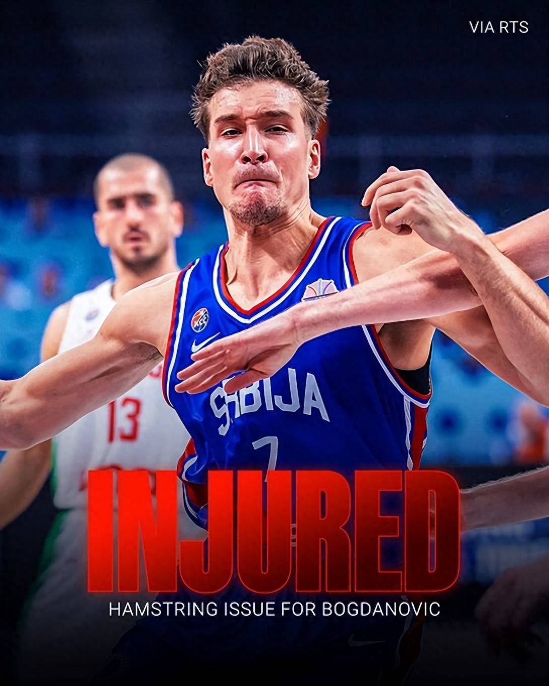 包含NBA球员在比赛中因伤离场，将接受进一步检查的词条